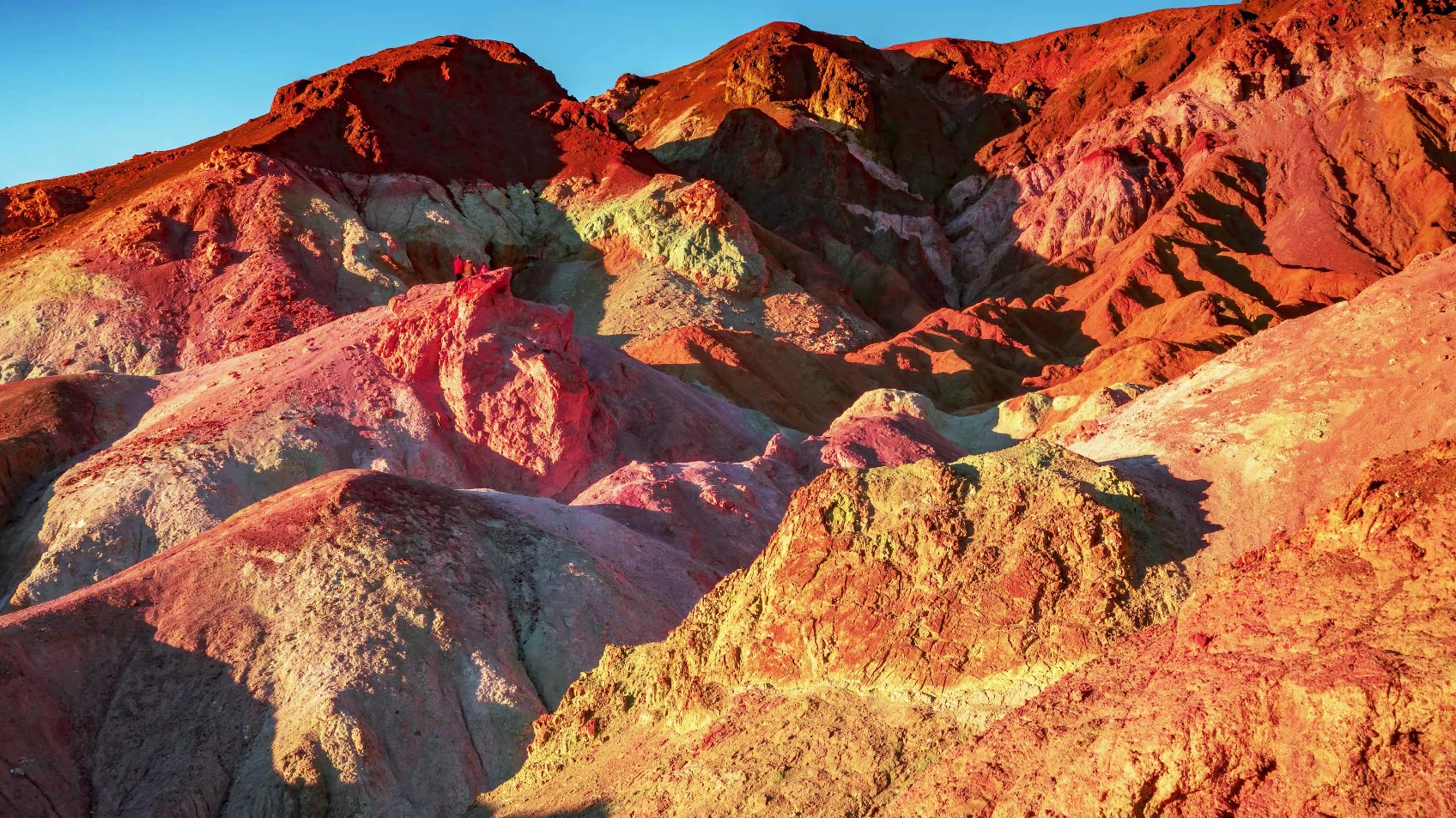 artists palette sunset death valley national park