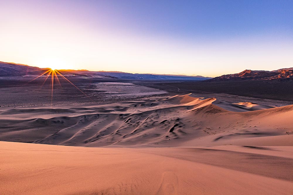 eureka dunes sunset