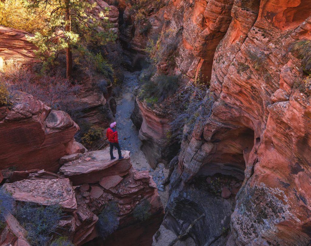 pine creek gorge slot canyon