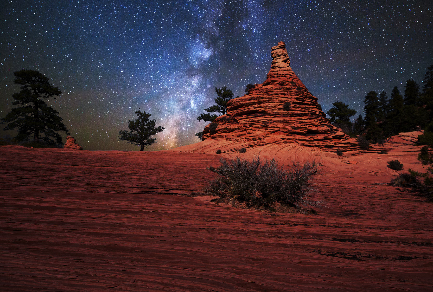Capturing the night sky at Zion | National Parks Near Salt Lake City