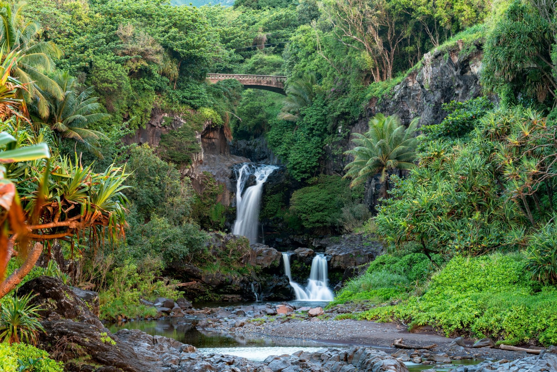 Pools of Oheo haleakala national park maui, hawaii