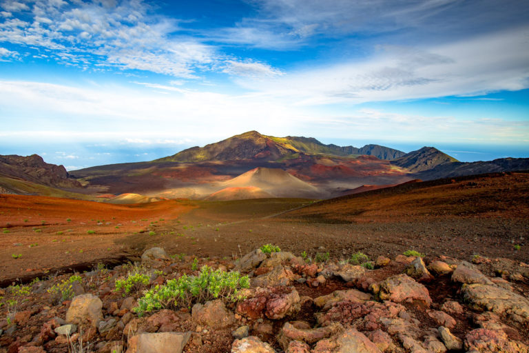 haleakala national park crater maui, hawaii