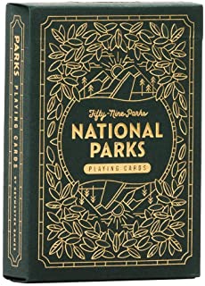 national parks playing cards