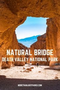 natural bridge death valley national park