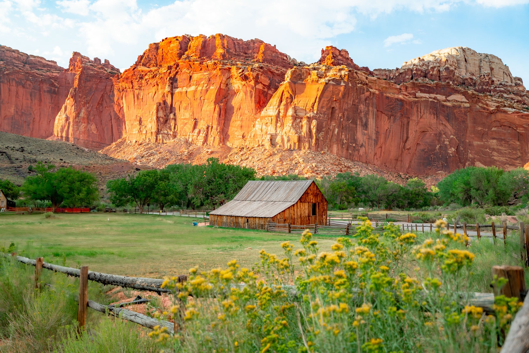 capitol reef national park - national parks near moab