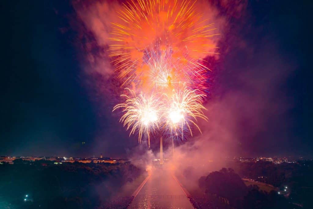 national mall fireworks washington dc 4th of july
