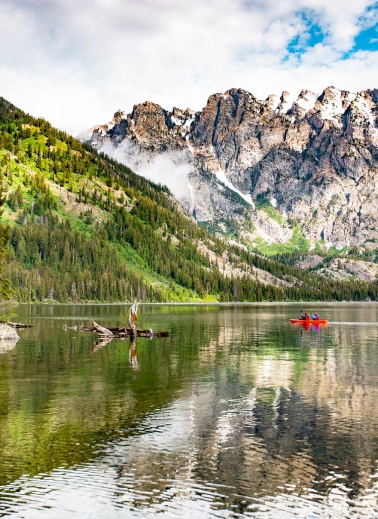 things to do grand teton national park, wyoming kayaking jenny lake hike