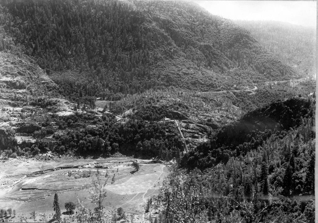 The magnificent Hetch Hetchy Valley back in the day.