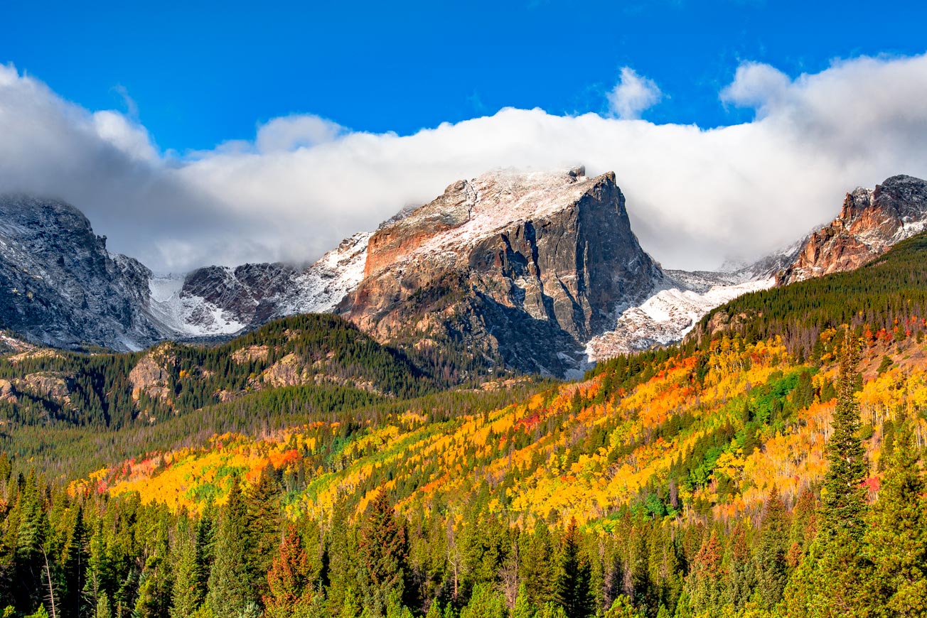 fall in rocky mountain national park colorado