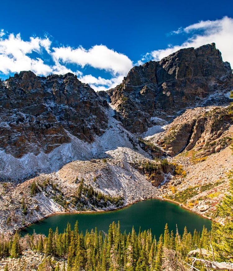 emerald lake hike rocky mountain national park colorado
