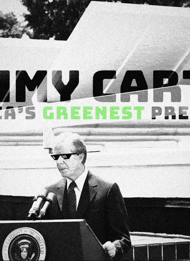 jimmy carter americas greenest president