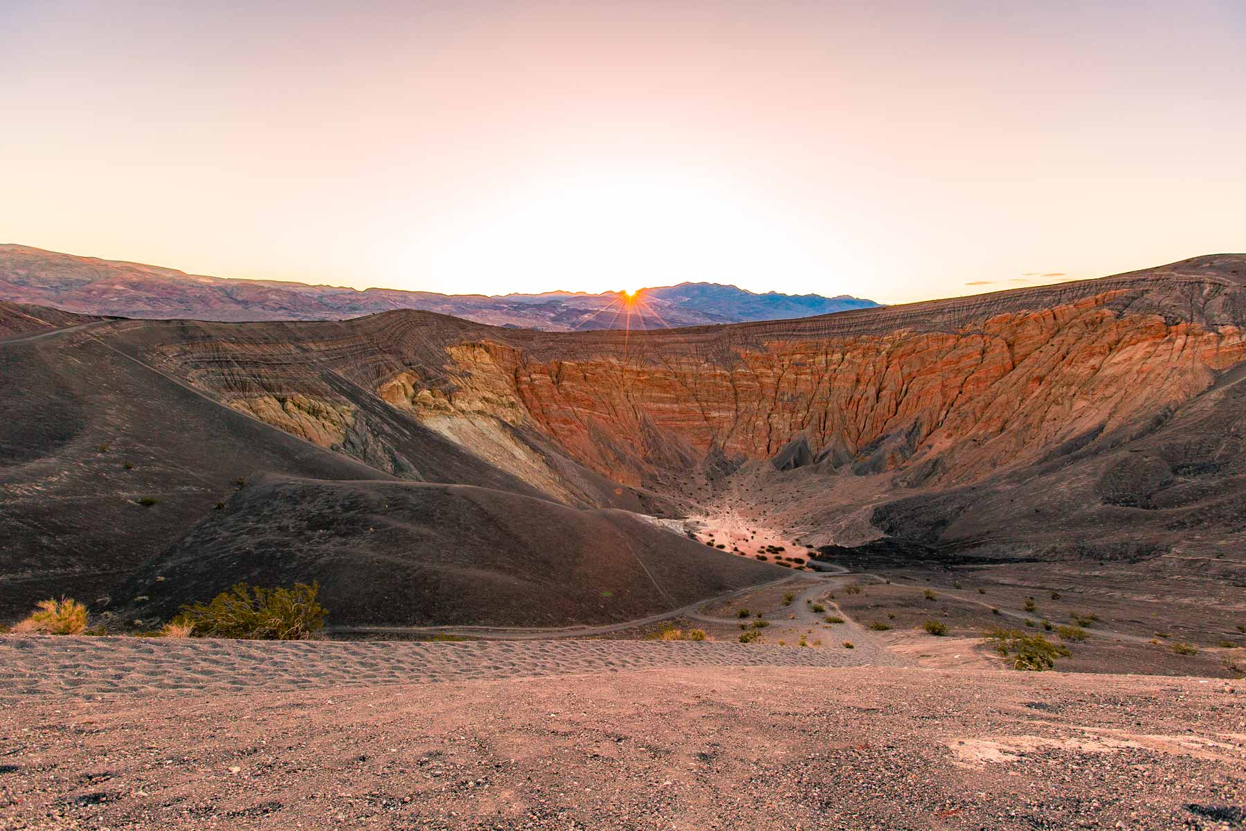 ubehebe crater death valley national park california