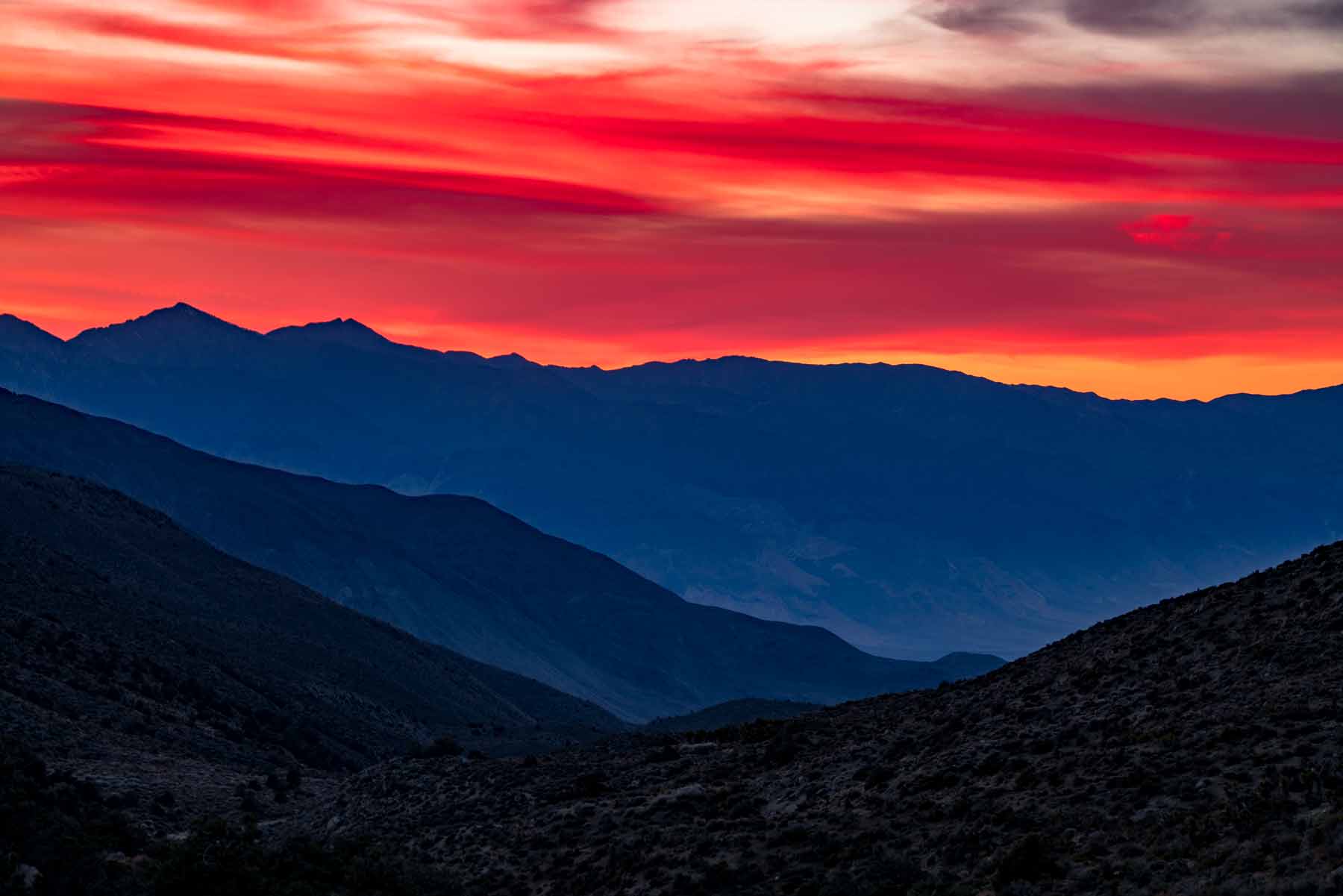 aguereberry point death valley national park california