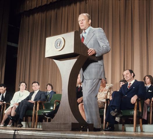 Sadly, Gerald Ford was the last Republican President who acknowledged the threats to our environment and tried to do something about them | Bipartisan Environmental Activism
