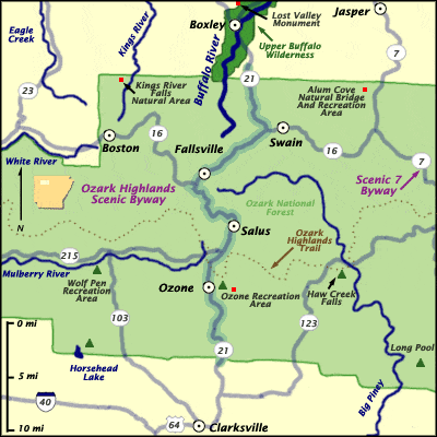 Ozark Highlands Scenic Byway | Missouri National Parks