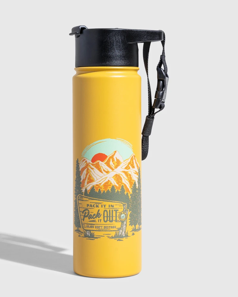 national park gifts, steel water bottle