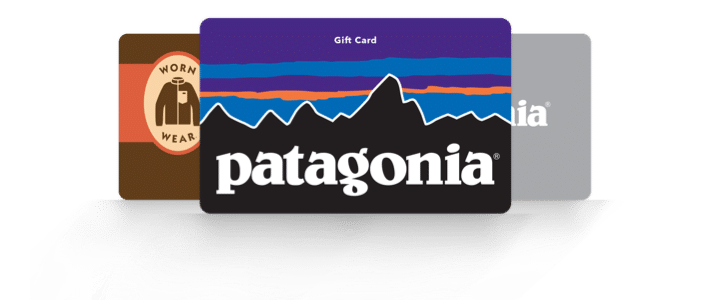Patagonia Gift Card, national park gifts