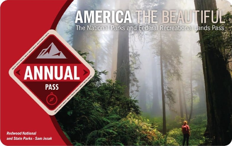 REI National Park Pass, national park gift card