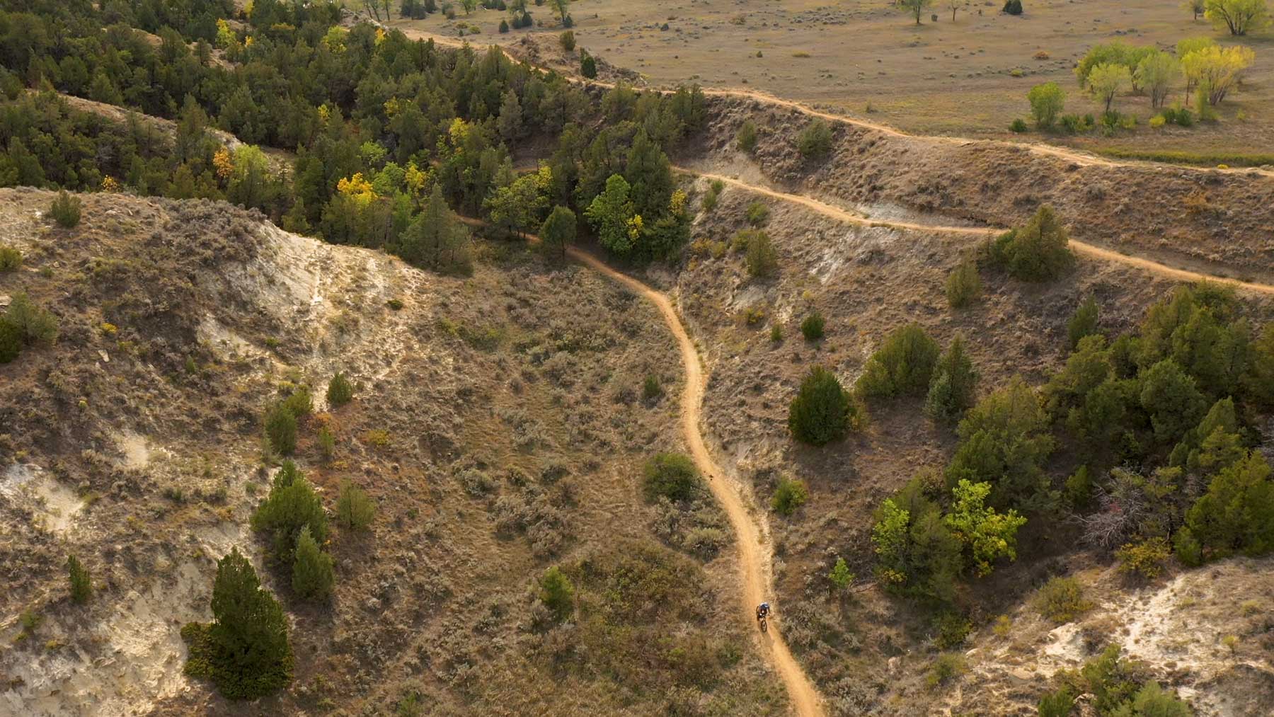 golden hour light over the Theodore Roosevelt National Park badlands