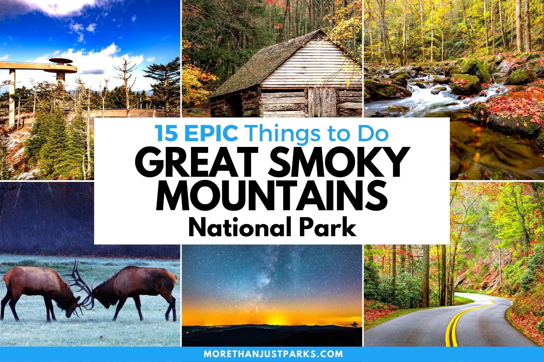 things to do great smoky mountains national park