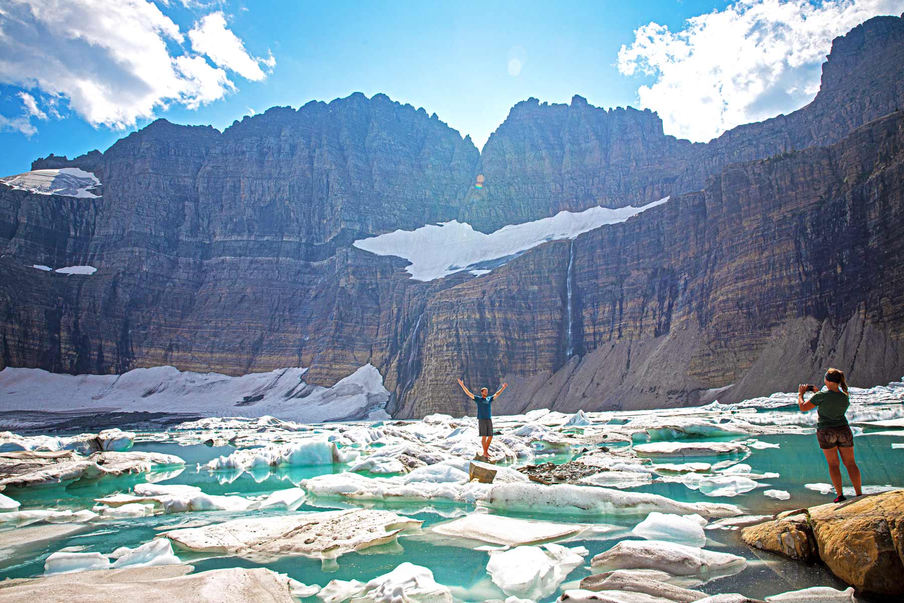 Montana National Parks, grinnell glacier, things to do glacier national park