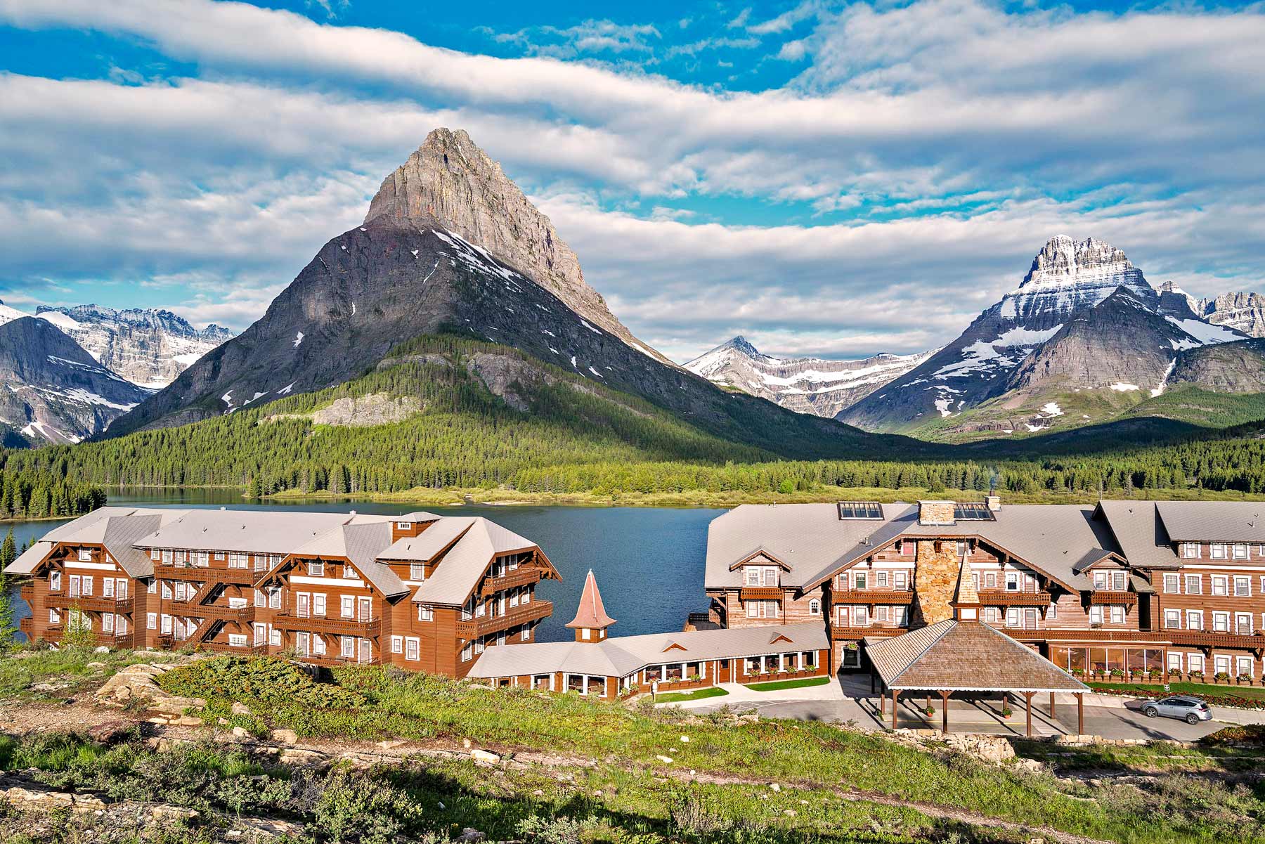 many glacier hotel, glacier national park