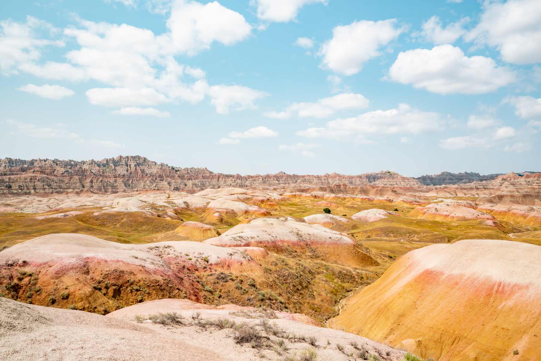 things to do near mount rushmore, yellow mounds badlands