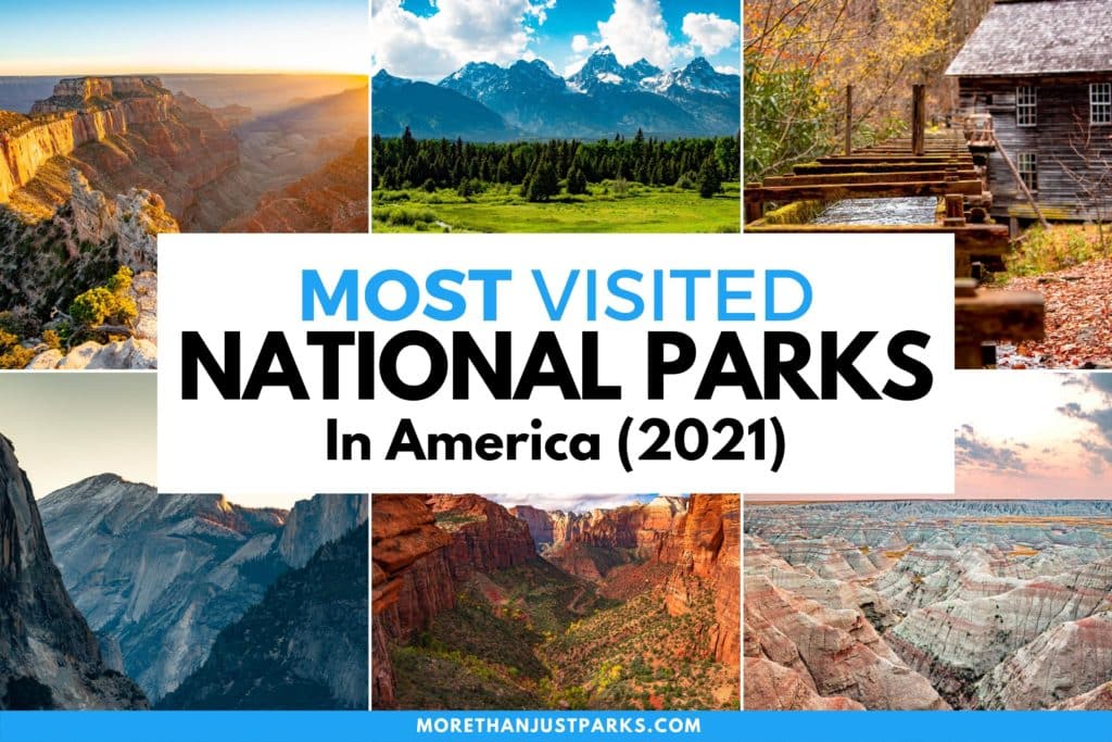 most visited national parks, most popular national parks, top visited national parks
