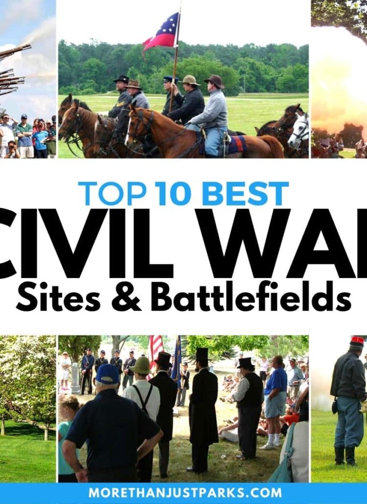 civil war sites, civil war battlefields