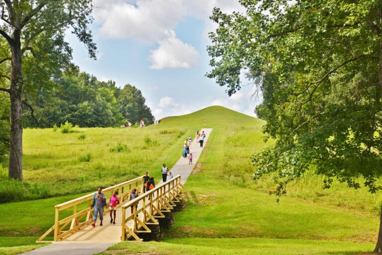 historic sites georgia, georgia national parks, ocmulgee mounds national monument georgia