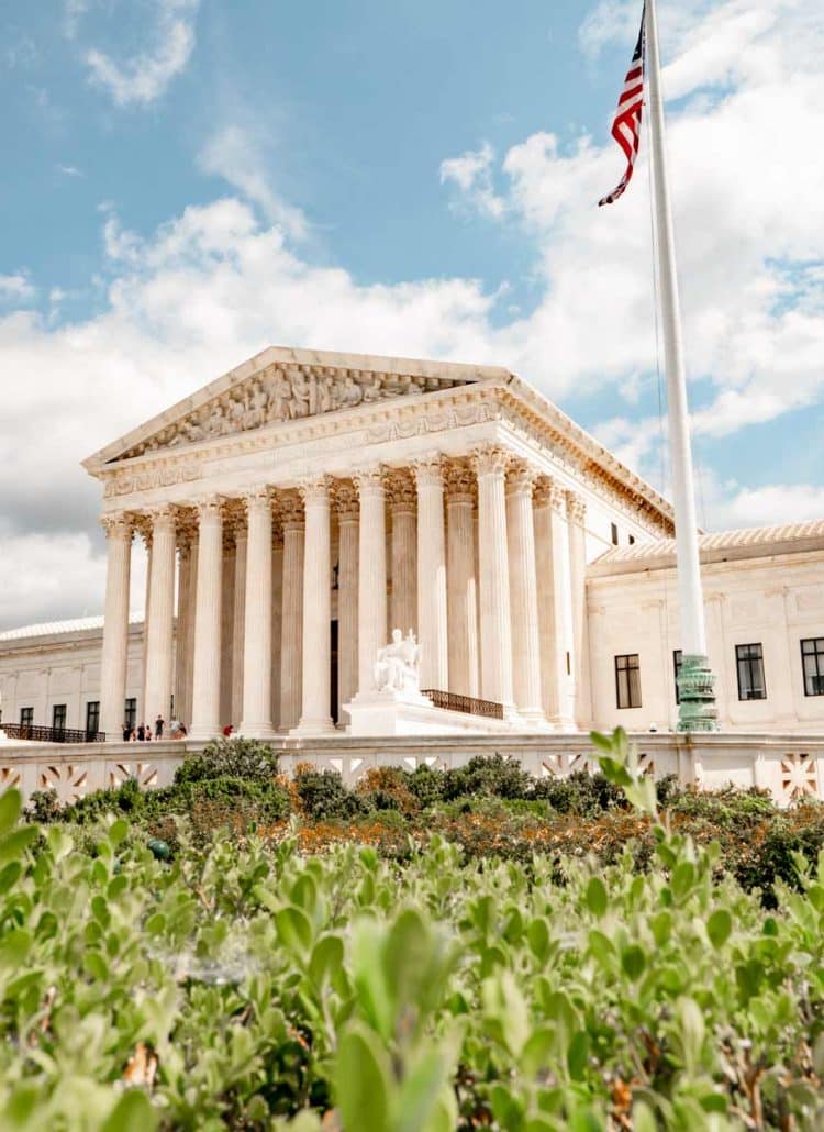 supreme court, historic landmarks america