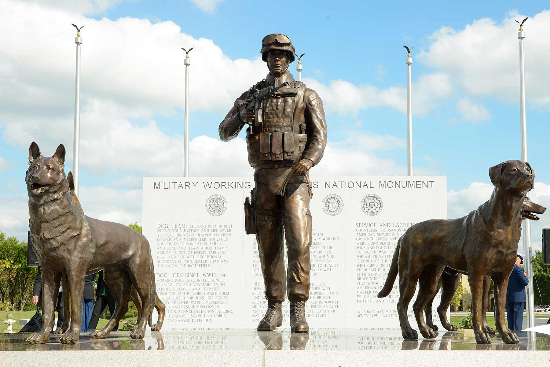 military working dog teams national monument texas