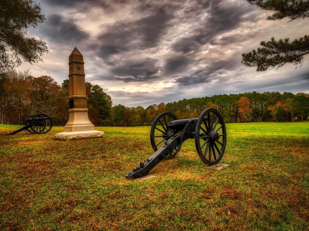 chickamauga battlefield, american civil war, cannon-4046947.jpg