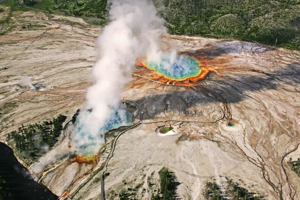 geyser basin, things to do yellowstone national park, visiting yellowstone, yellowstone itinerary