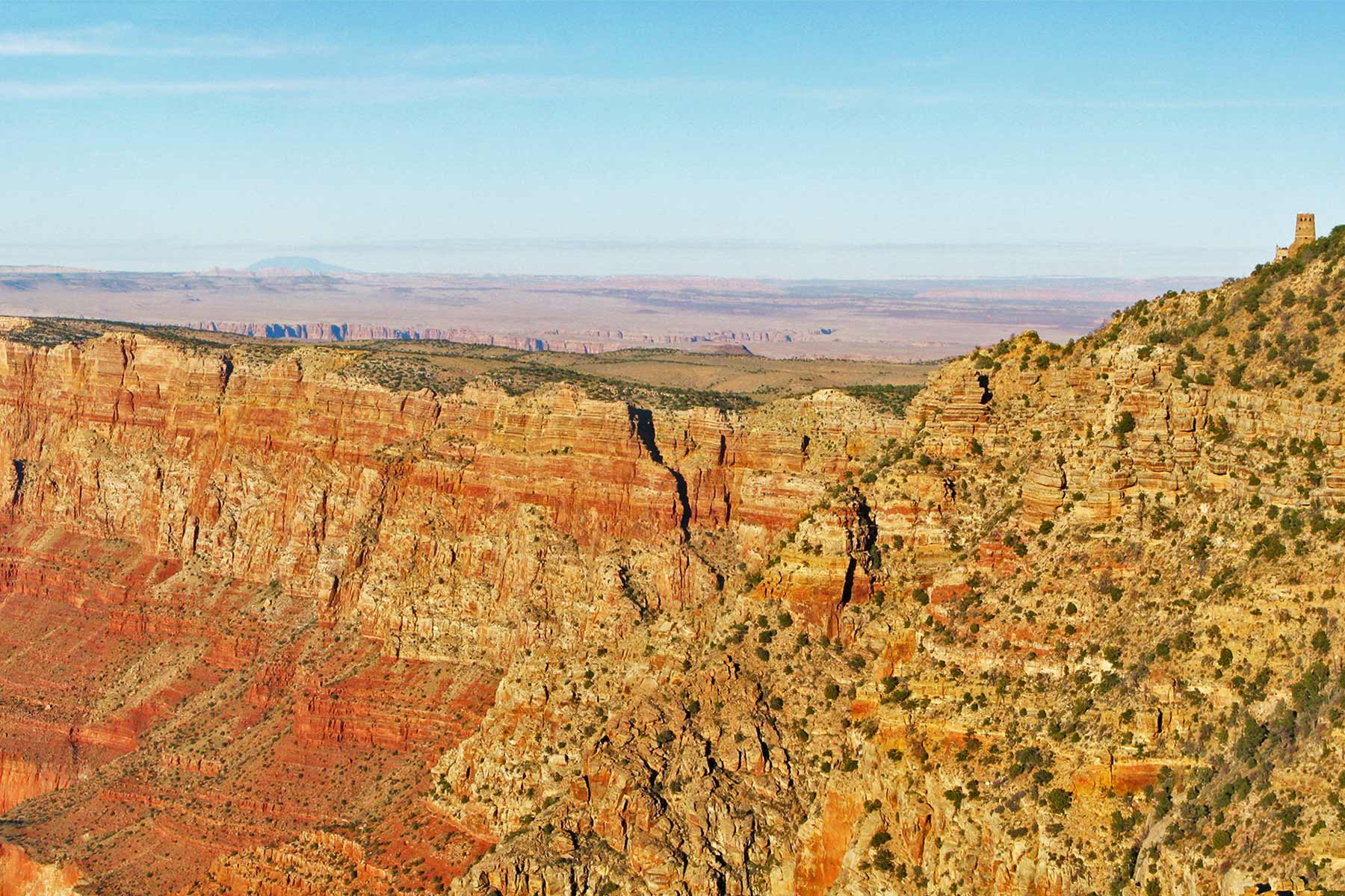 navajo point grand canyon view