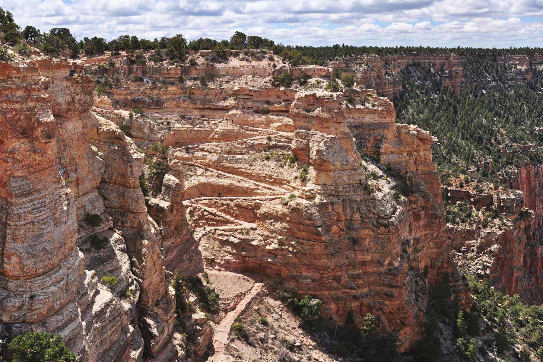 south kaibab trail grand canyon national park arizona
