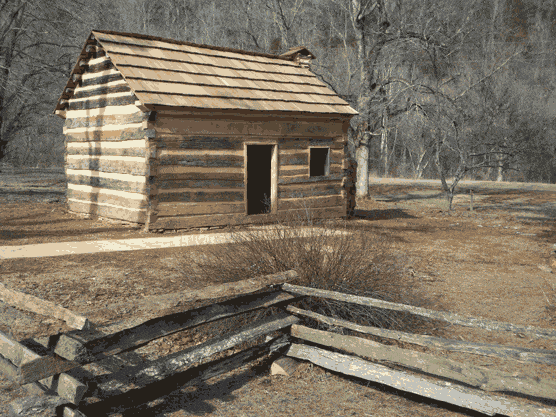 Old Cabin at Knob Creek | National Parks Near Lexington