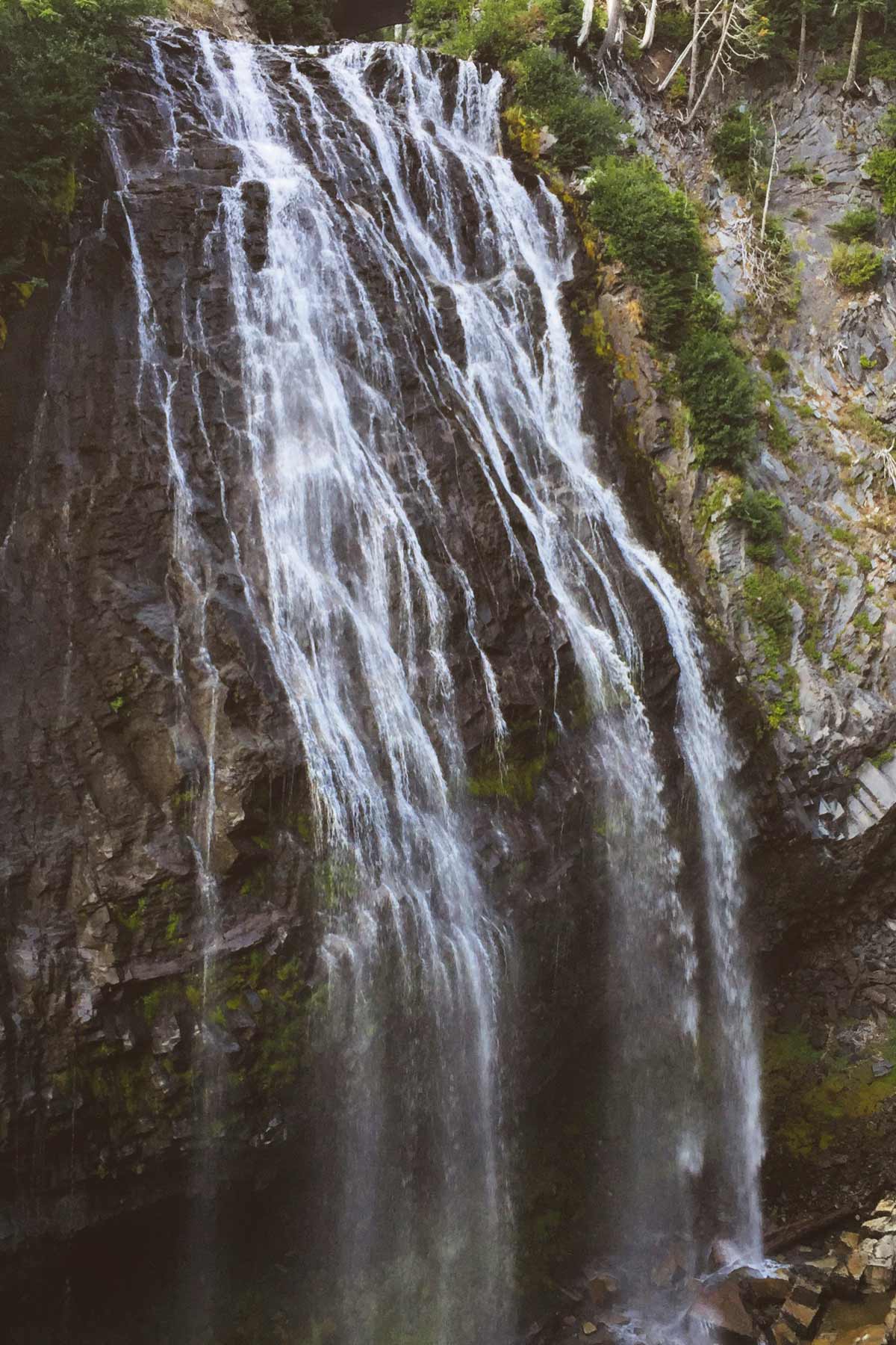 narada falls mt rainier paradise, mount rainier national park washington