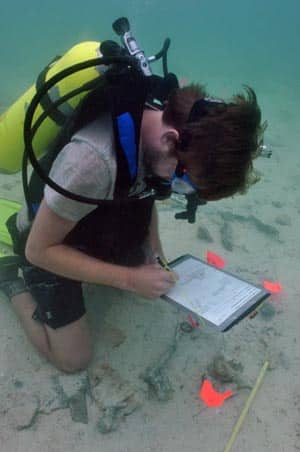 underwater archaeologist
