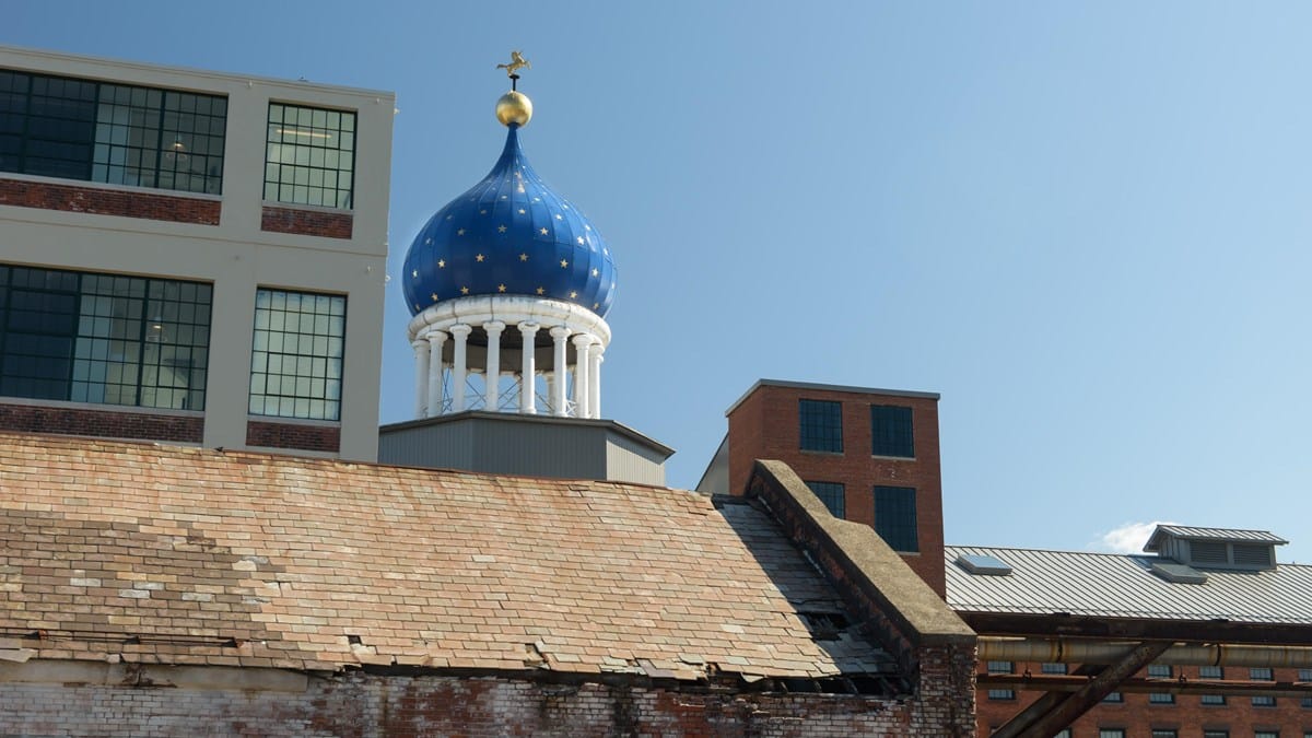 The Blue Onion Dome in Coltsville | Historic Sites In Connecticut