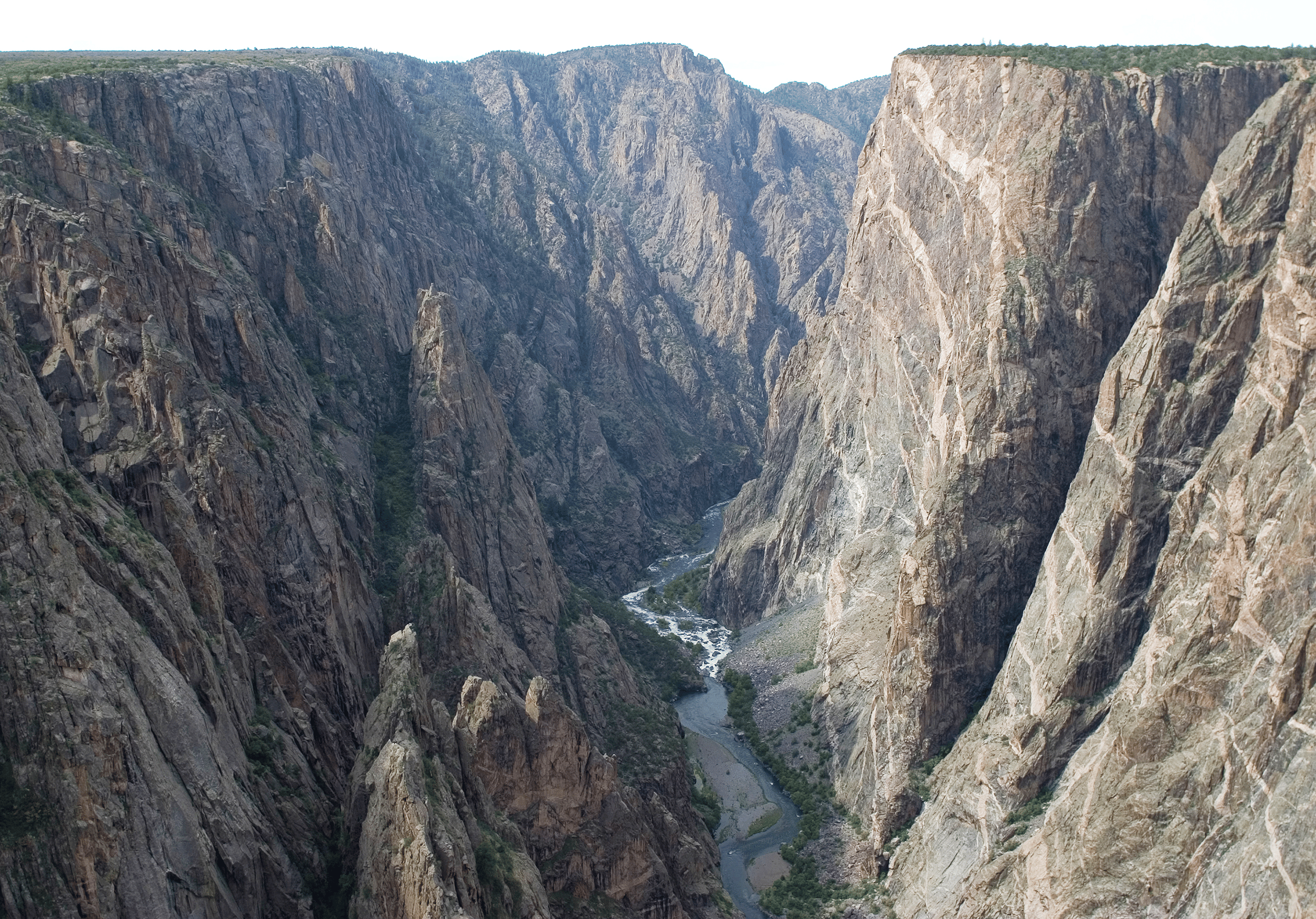 Painted Wall  | Black Canyon of the Gunnison Facts