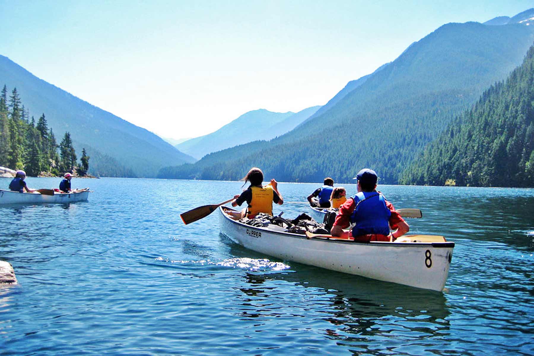 canoeing ross lake north cascades national park