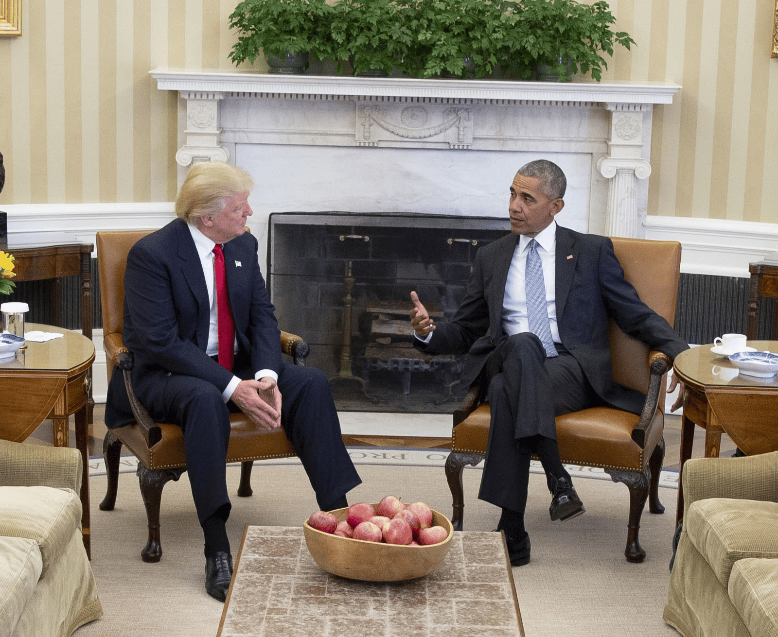 Donald Trump & Barack Obama