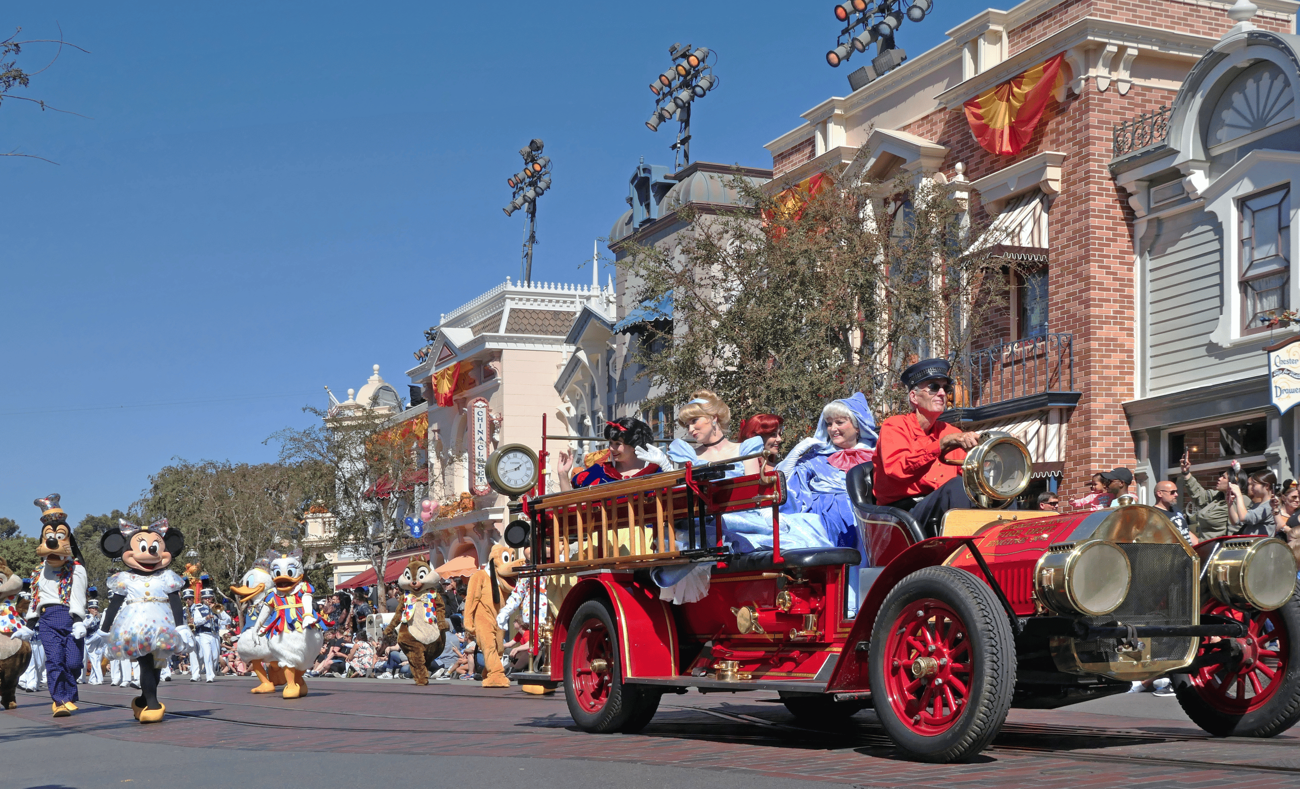 Disney On Parade At Disneyland