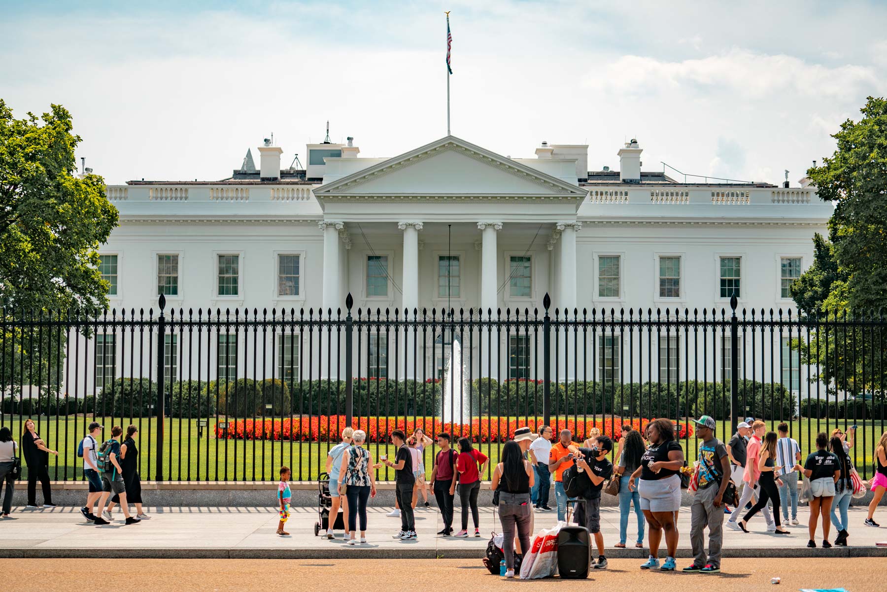 the white house washington dc, presidents park