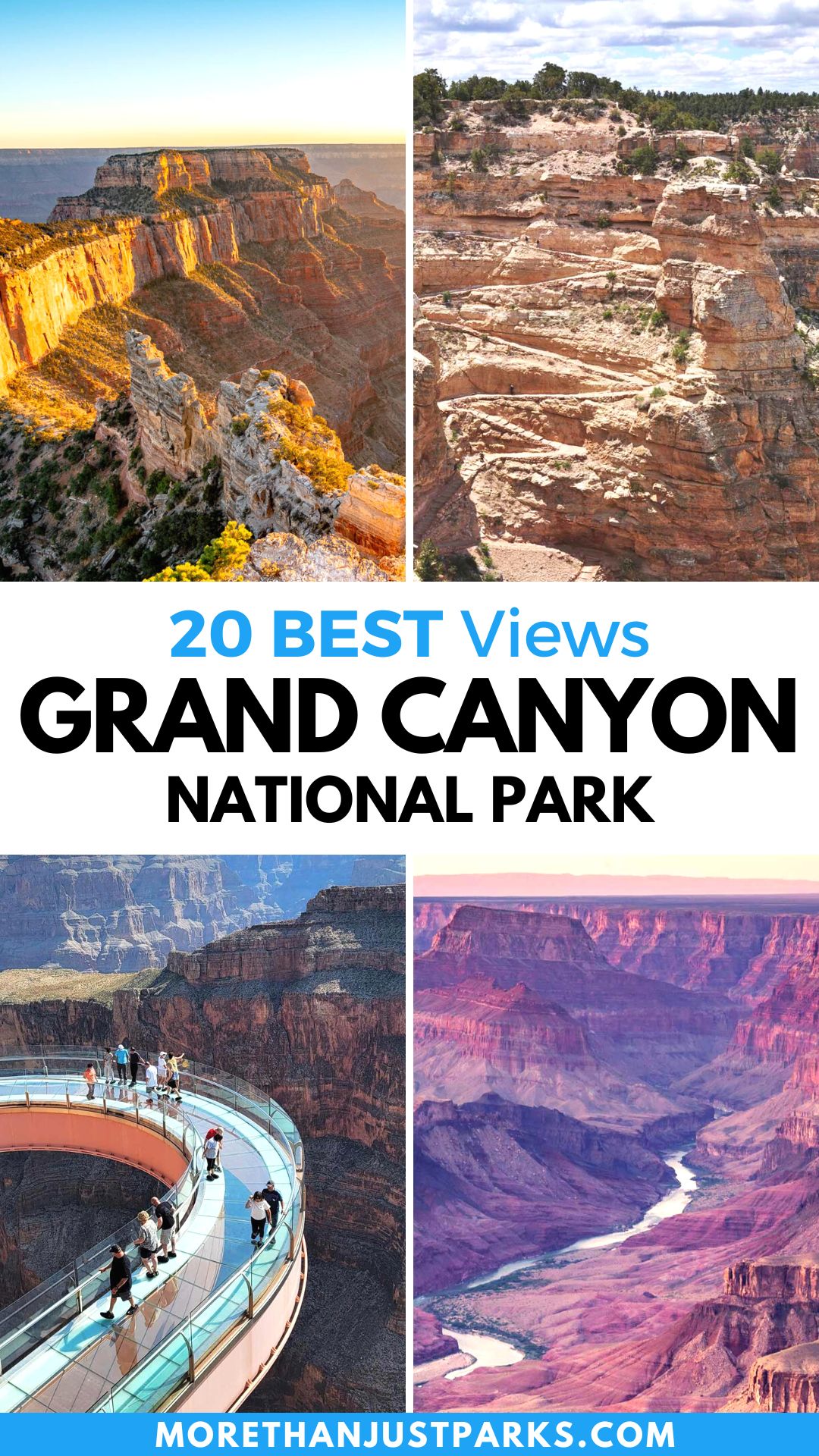 best views of the grand canyon, best grand canyon national park overlooks