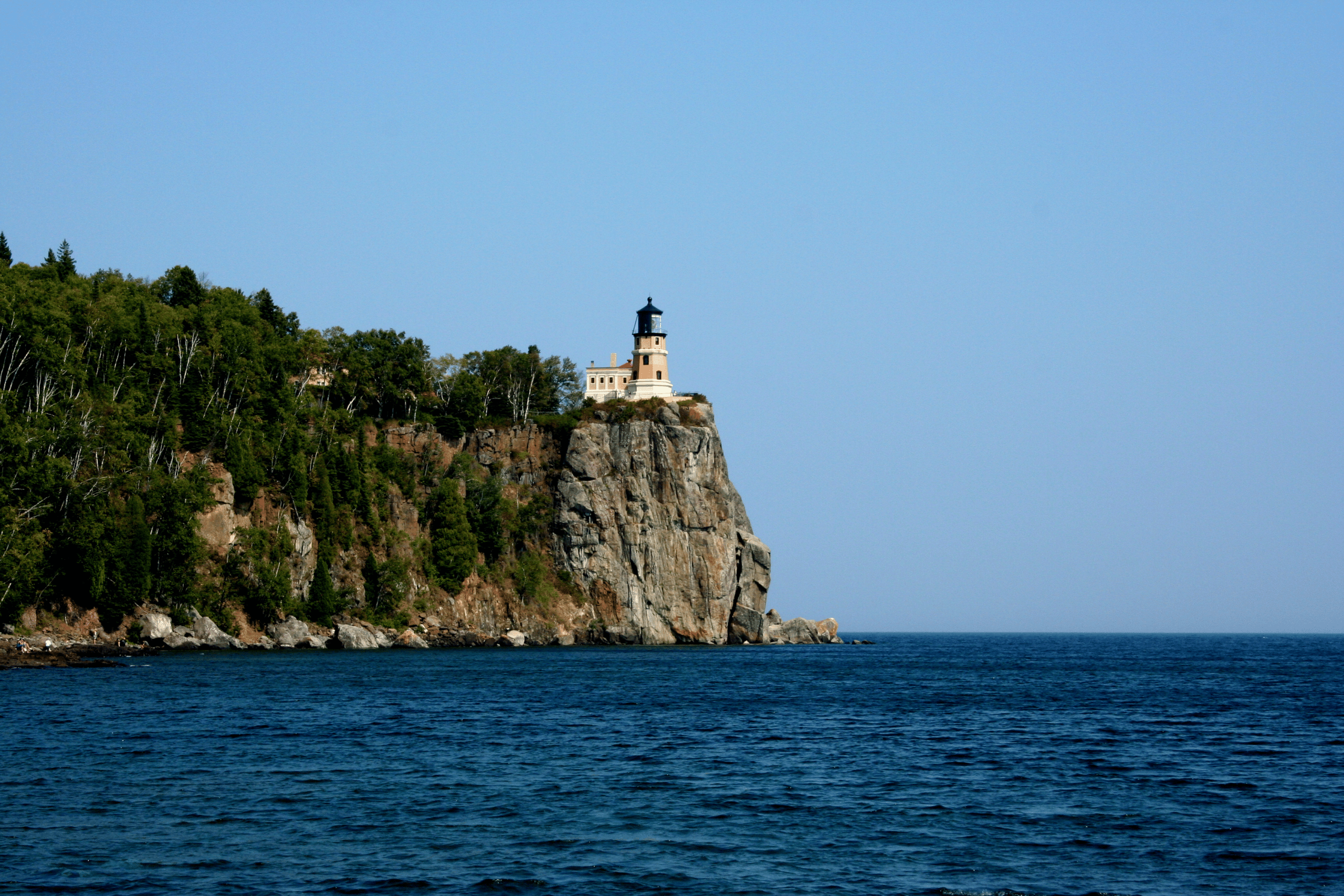 Split Rock Lighthouse at Split Rock Lighthouse State Park 