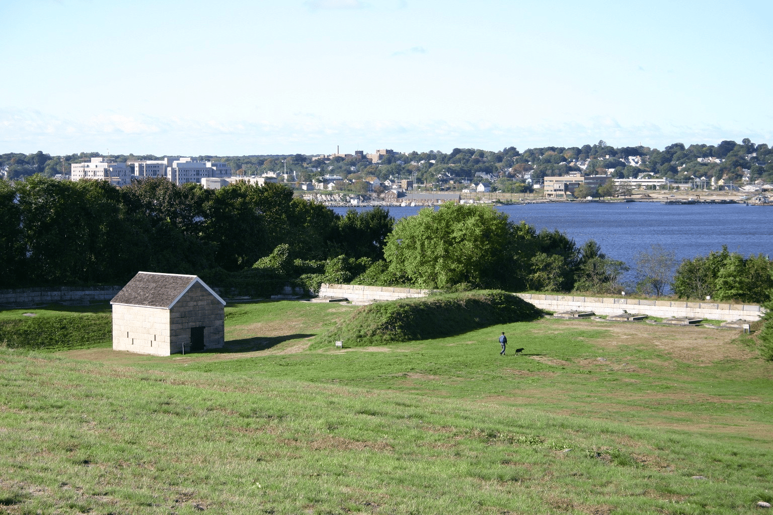 Lower battery at Fort Griswold | Connecticut Landmarks