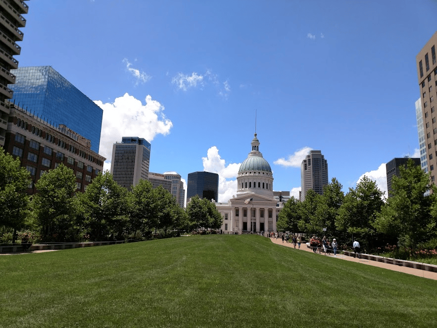 The old Courthouse at the Gateway Arch National Park St Louis | Gateway Arch National Parks Facts