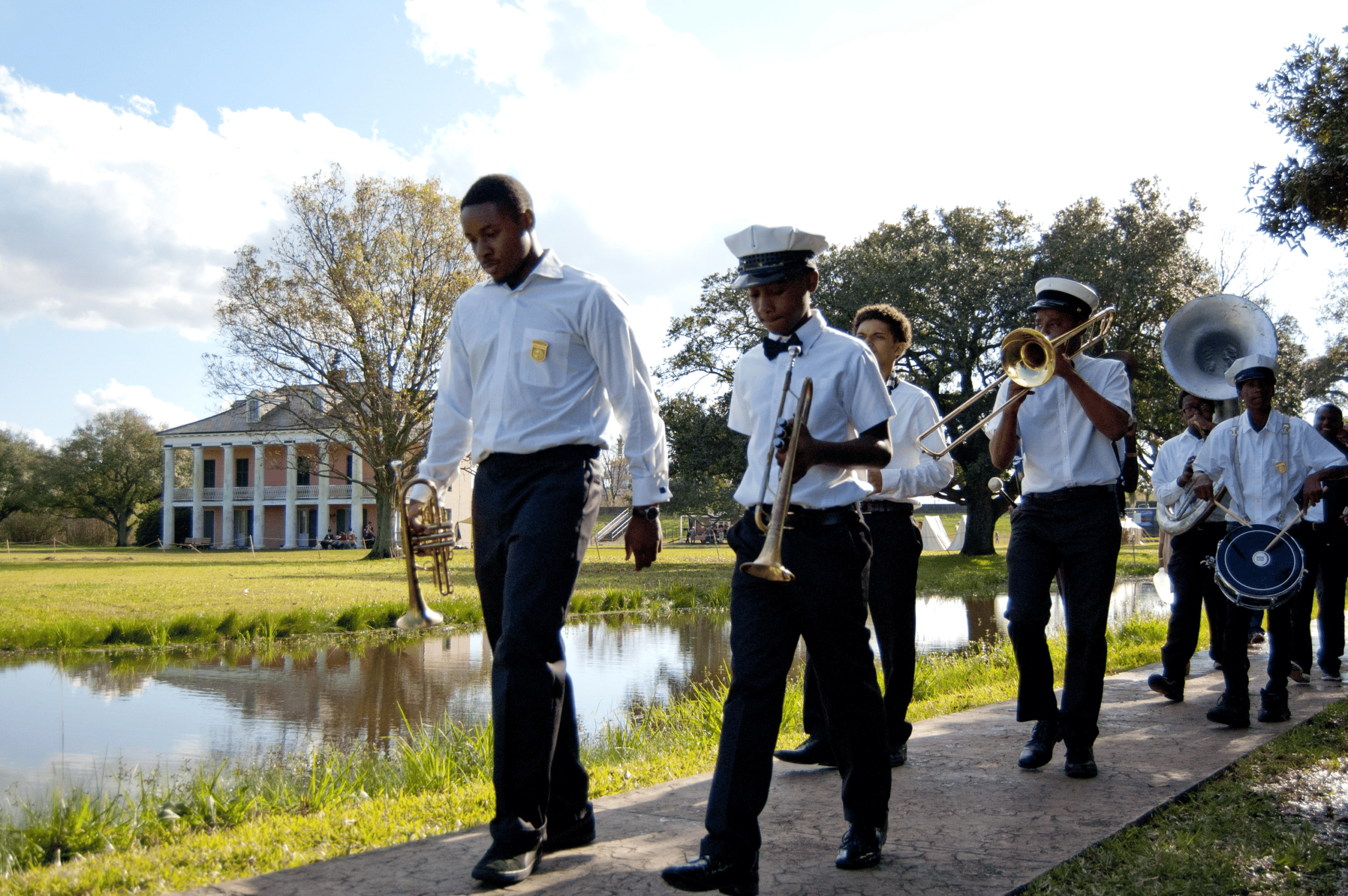 All Around Brass Band play at New Orleans Jazz National Historical Park | Louisiana National Parks